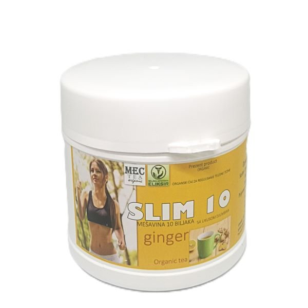 SLIM 10 – biljni čaj za regulisanje telesne težine je pažljivo odabrana biljna mešavina od 10 lekovitih biljaka