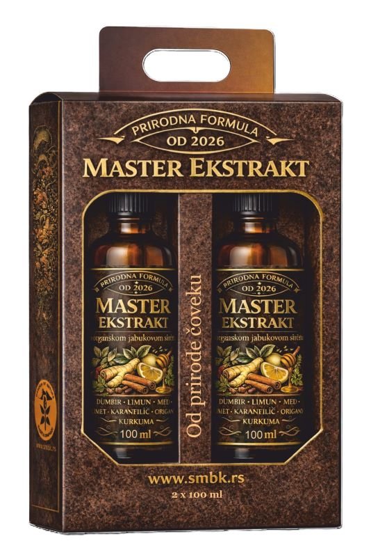 MASTER EKSTRAKT deluje protivupalno, antibakterijski i antioksidativno, snažno jačajući imunitet, poboljšavajući probavu i metabolizam.